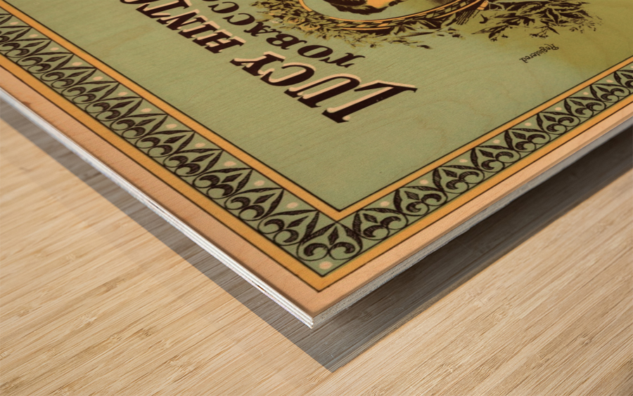 Lucy Hinton Tobacco Wood print