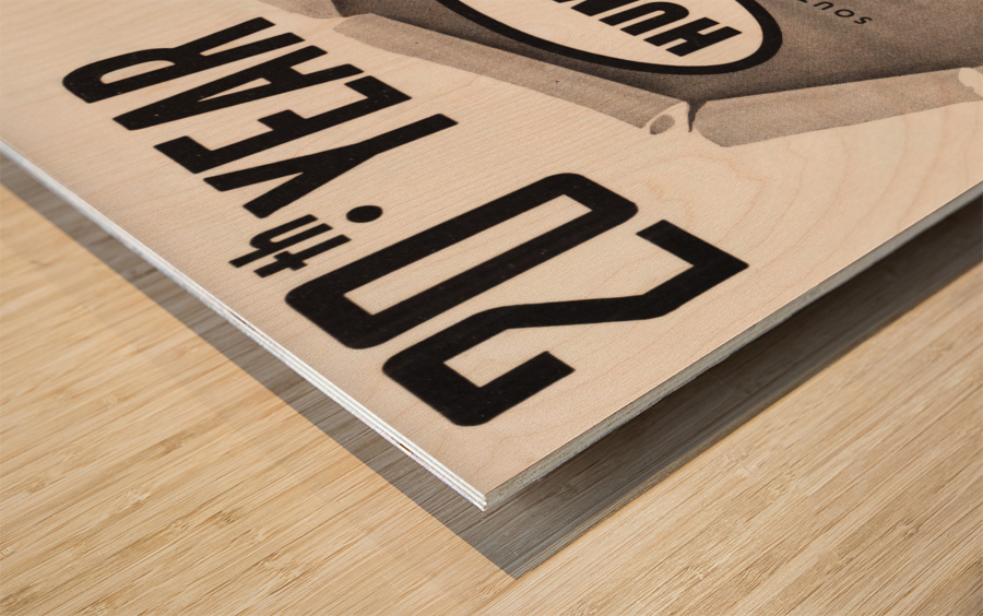 1953 Humble Oil Southwest Conference Football Poster Wood print