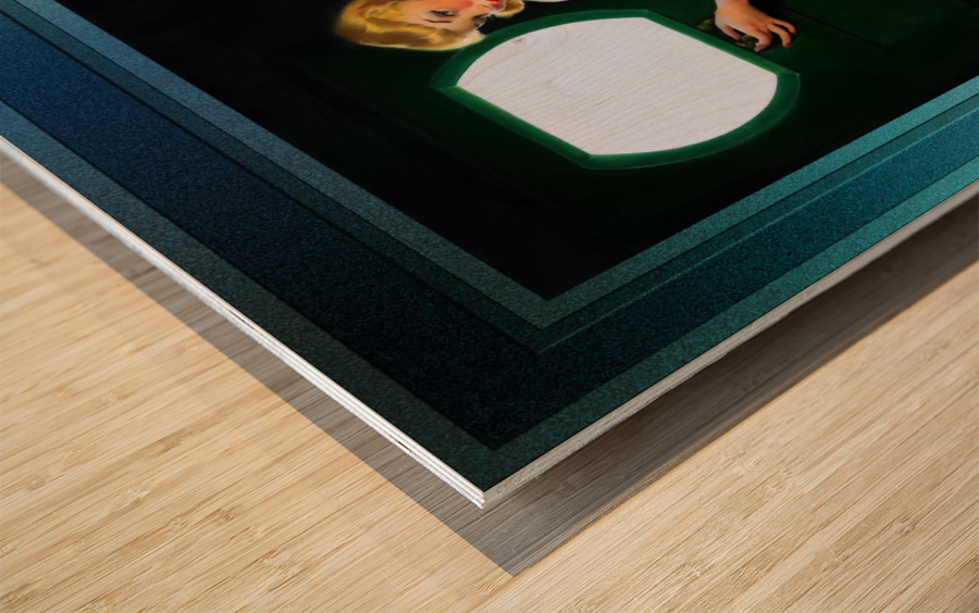 Good Looking by Gil Elvgren Classic Xzendor7 Old Masters Reproductions Wood print