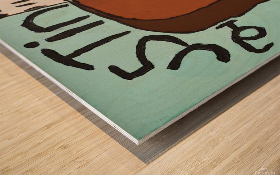 Keep Austin Rockin . Glenn N Wood print