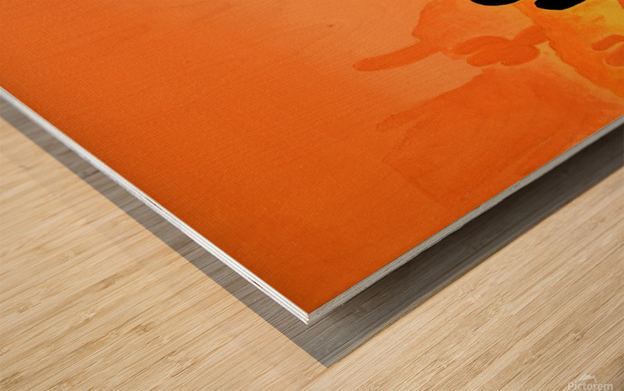 Sunset Desert. DaVere H Wood print