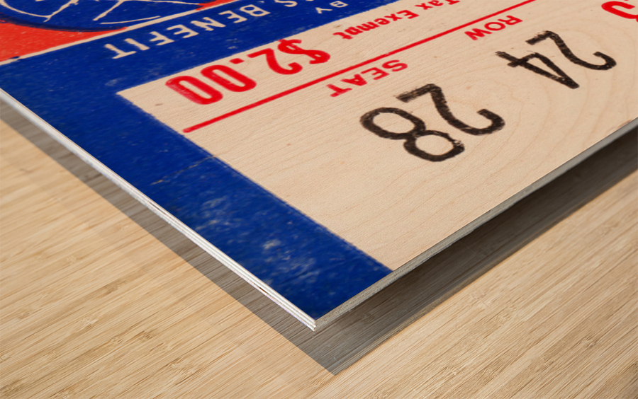 1939 Chicago Public vs. Catholic Schools Championship Wood print