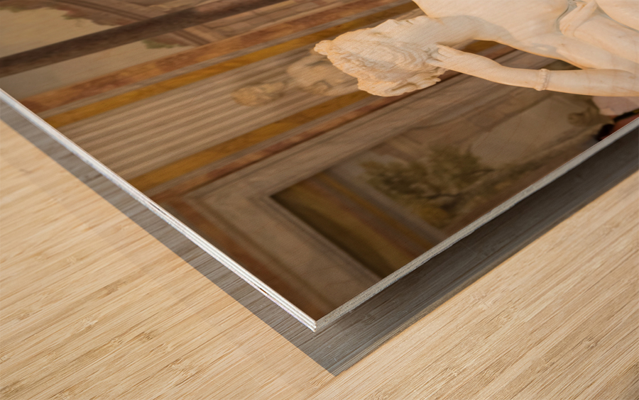 Classical statue of Pauline Bonaparte made by Antonio Canova Wood print