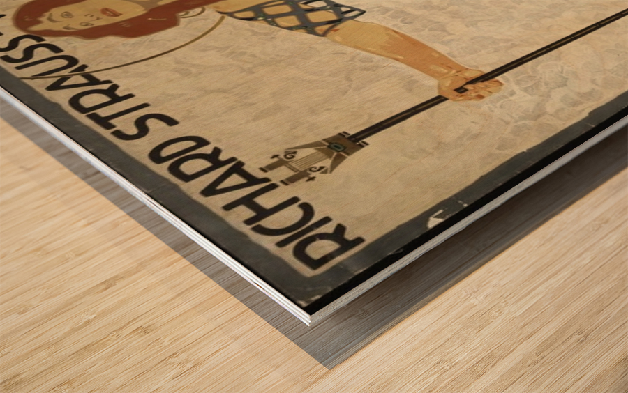 Richard Strauss Wood print