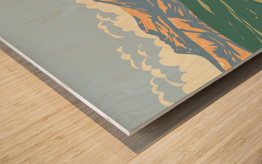 Tower Roosevelt Lamar Valley Yellowstone Natijpg Wood print