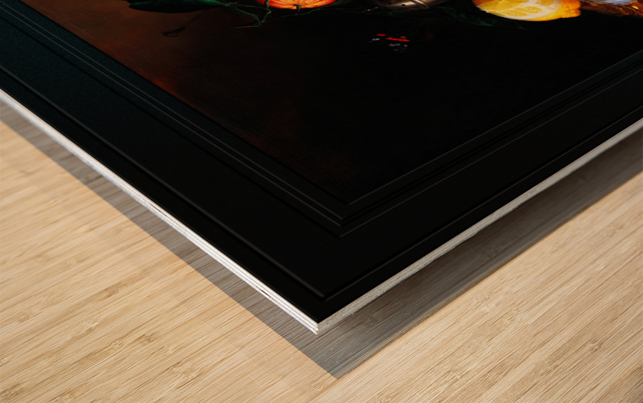 Still Life with Oysters and Grapes by Jan Davidsz de Heem Remastered Xzendor7 Classical Fine Art Old Masters Reproductions Wood print