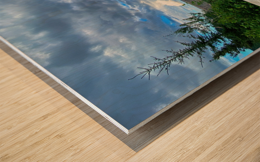 Collection Cote-Nord Wood print