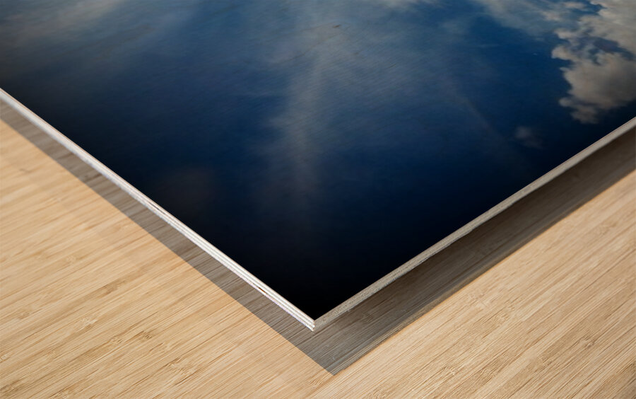 gorgeous sky Wood print