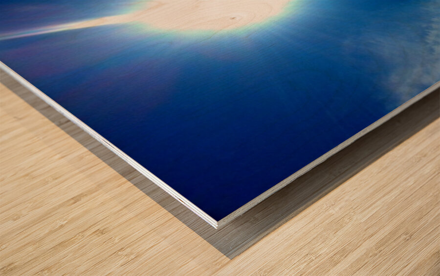 Bright & Sunny Wood print