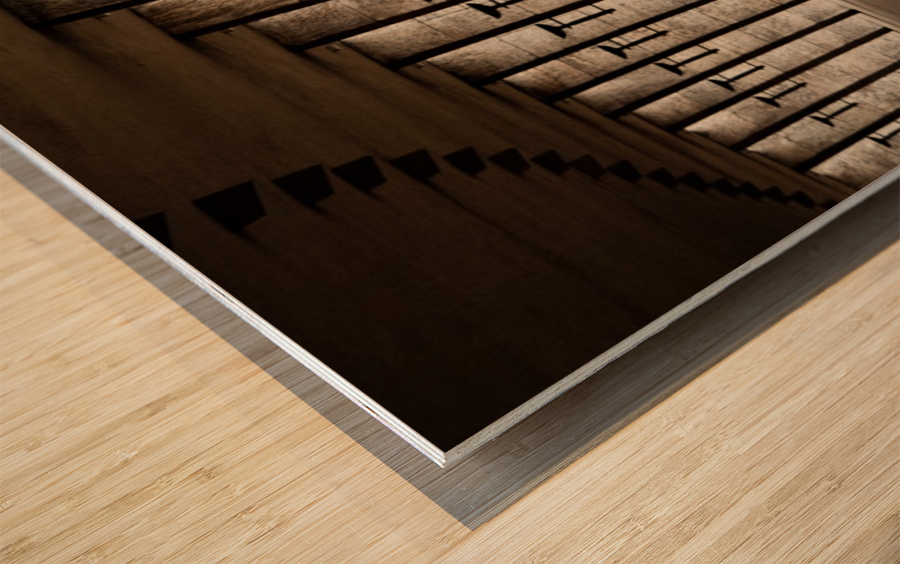 the torches Wood print