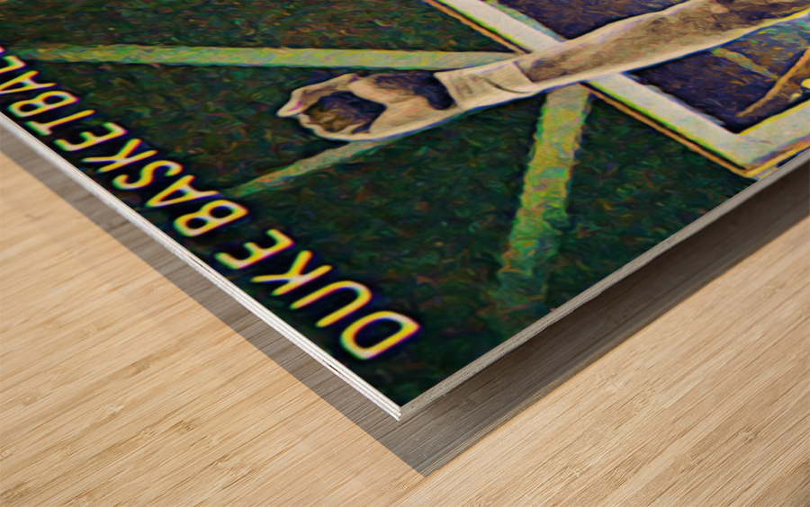 1979 Duke Basketball Art Wood print