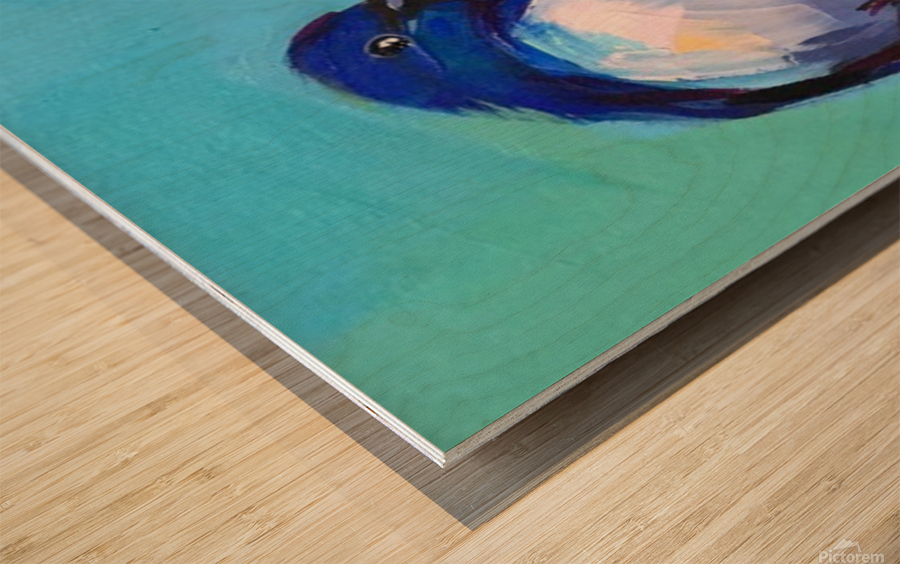 Beautiful Birds Wood print