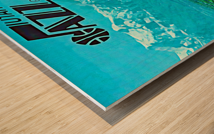 1979 Utah Jazz Art Remix Wood print