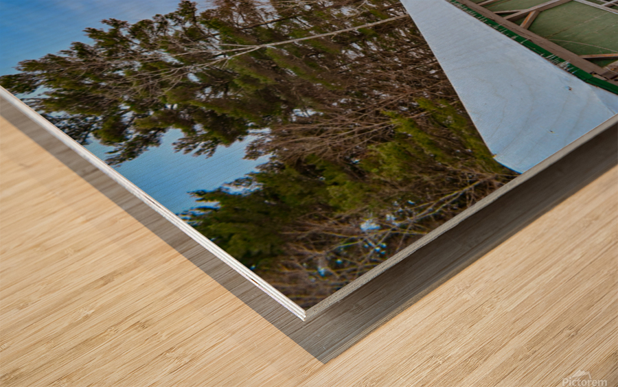 23 Equinox Pond Vermont Wood print