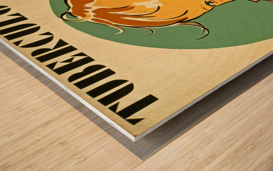 Tuberculosis kiss of affection Wood print