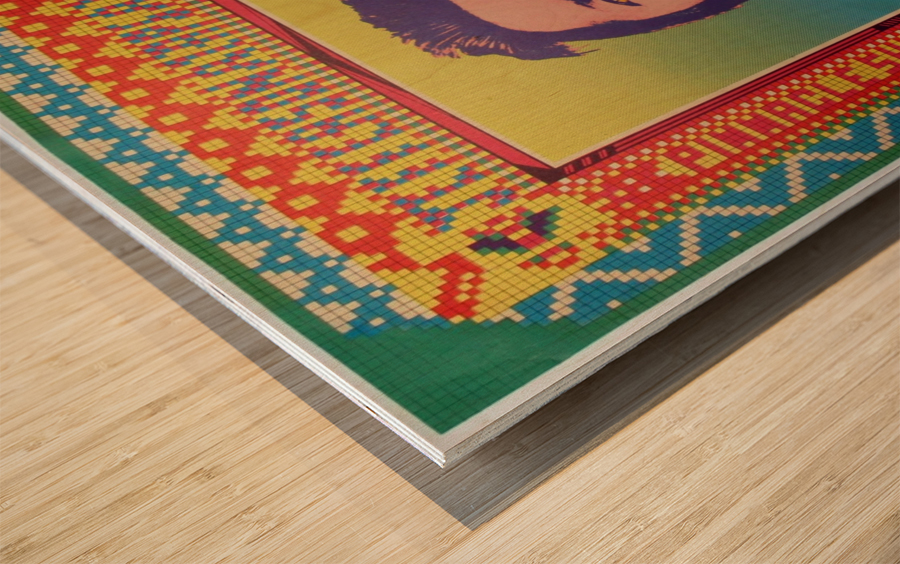 1968 Shrine Exposition Hall Jefferson Airplane Wood print