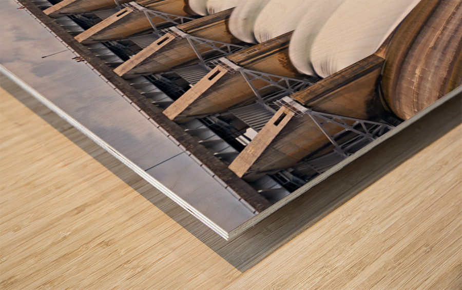 Strom Thurmond Dam GA SC Border DSC09600 Wood print