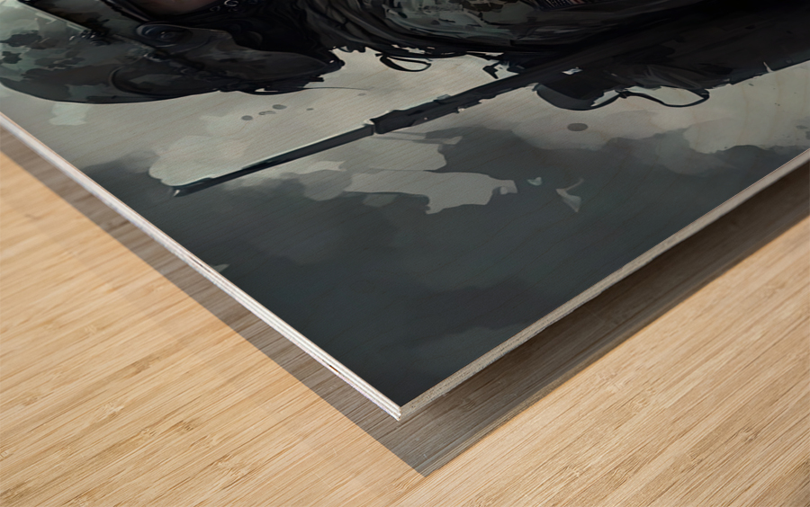 European War no.2 Wood print