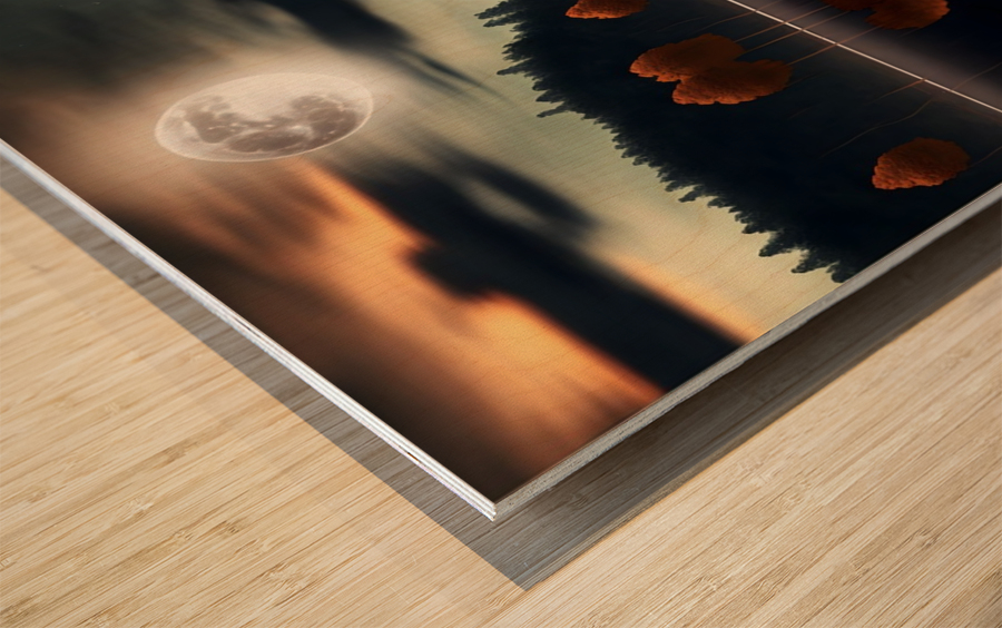 Autumn no.36 Wood print