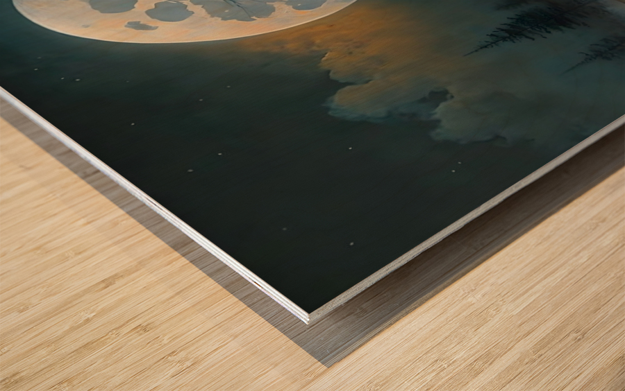 Autumn no.45 Wood print