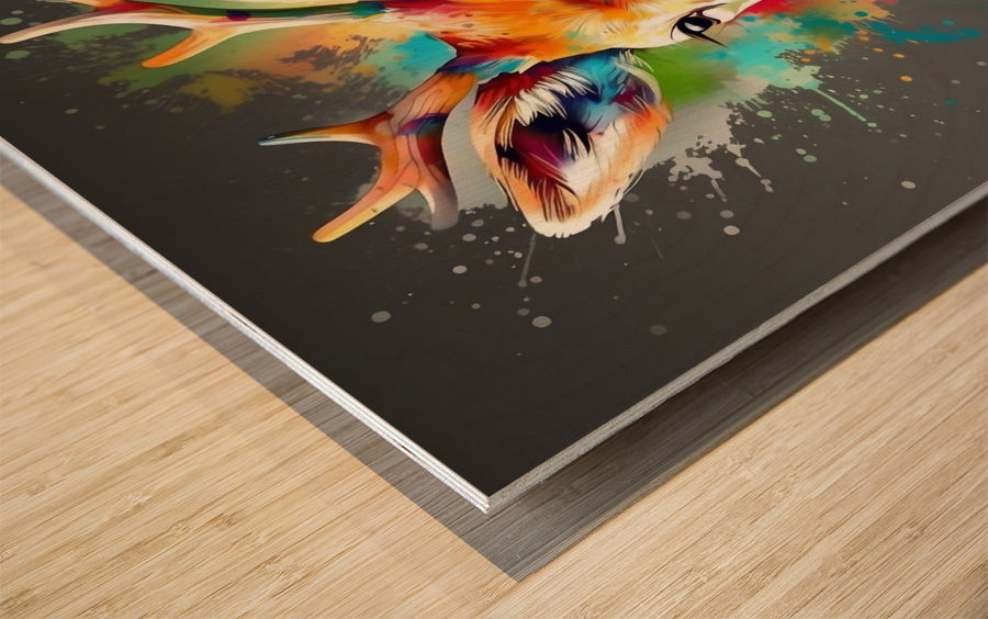 Wild no.51 Wood print