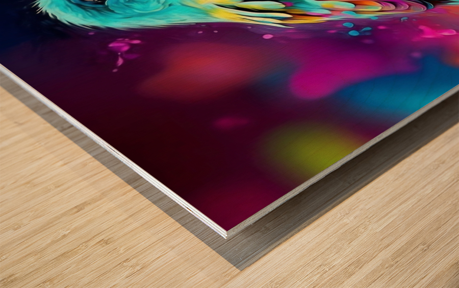 Wild no.74 Wood print