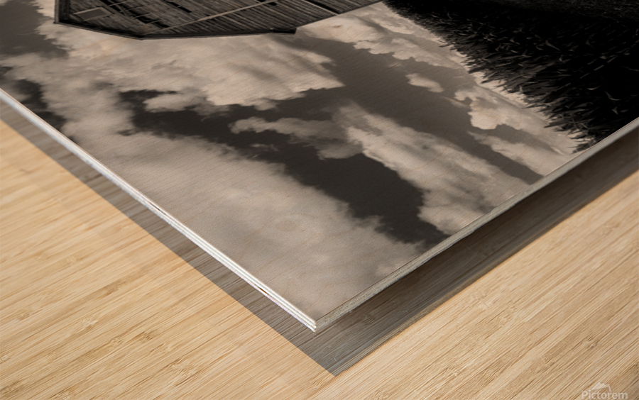 The Farmers Cadillac Wood print