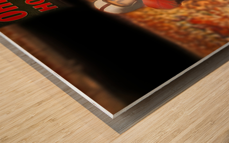 Ohio State Football Homecoming Art Wood print