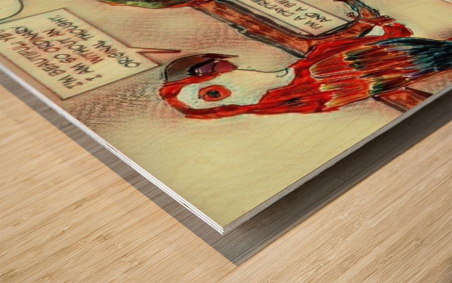 Our Gang I 5 Wood print