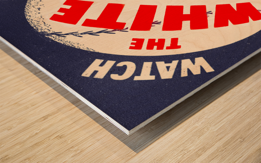 1939 Chicago White Sox Remix Wood print