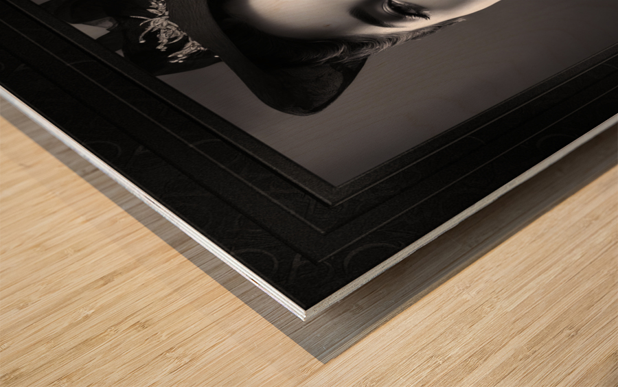 Portrait Of Esmerelda By Sunlight Captivating AI Concept Art by Xzendor7 Wood print