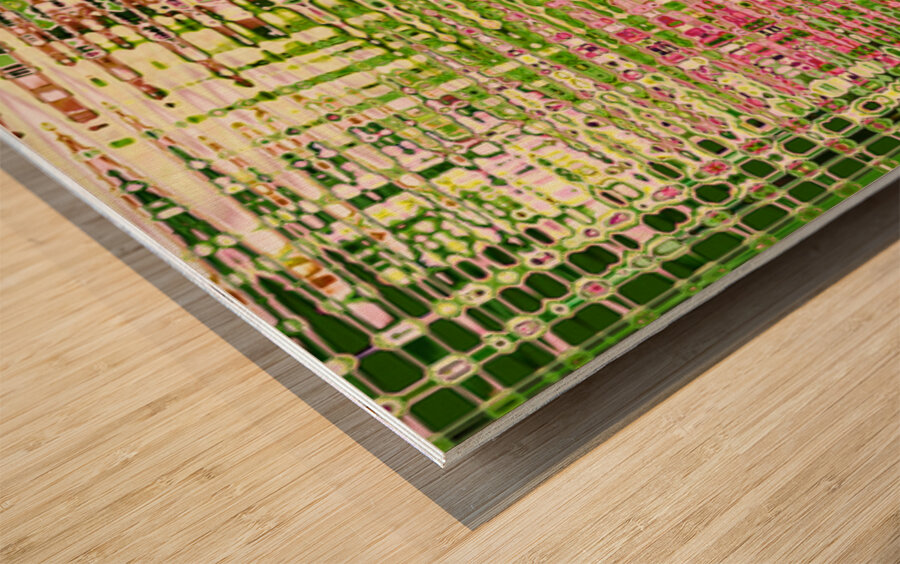 A Sixties Abstract Print Wood print