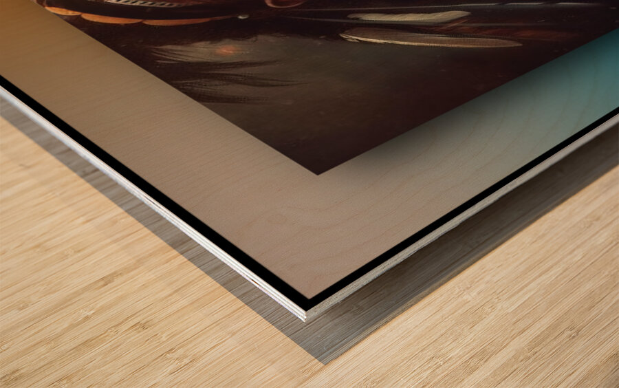 Native Princess Wood print