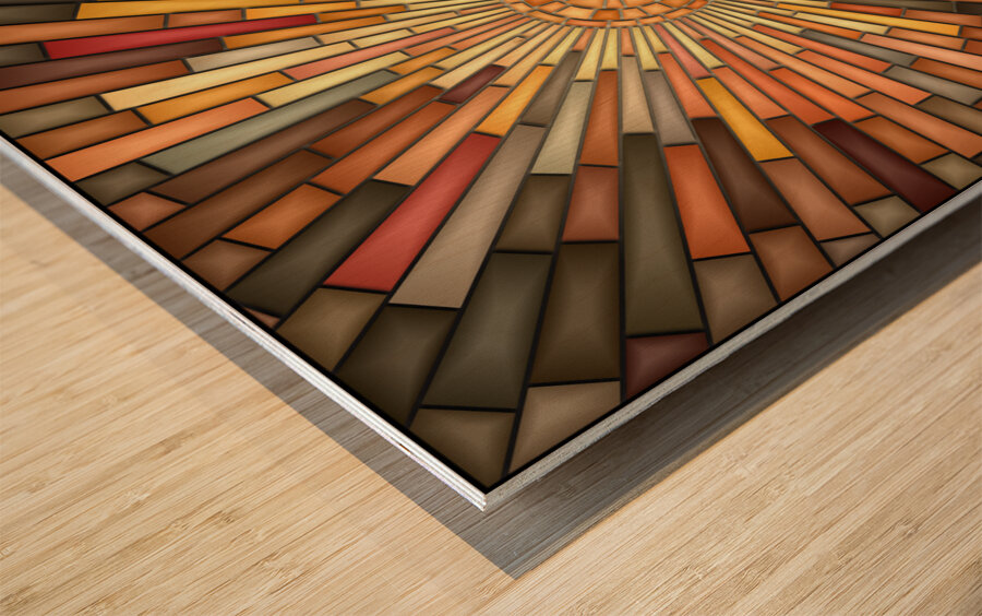 Burst of Joy  Wood print