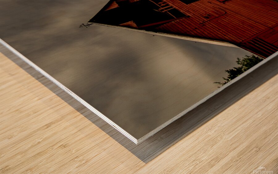 Gatlinburg Tennessee Red Barn Wood print