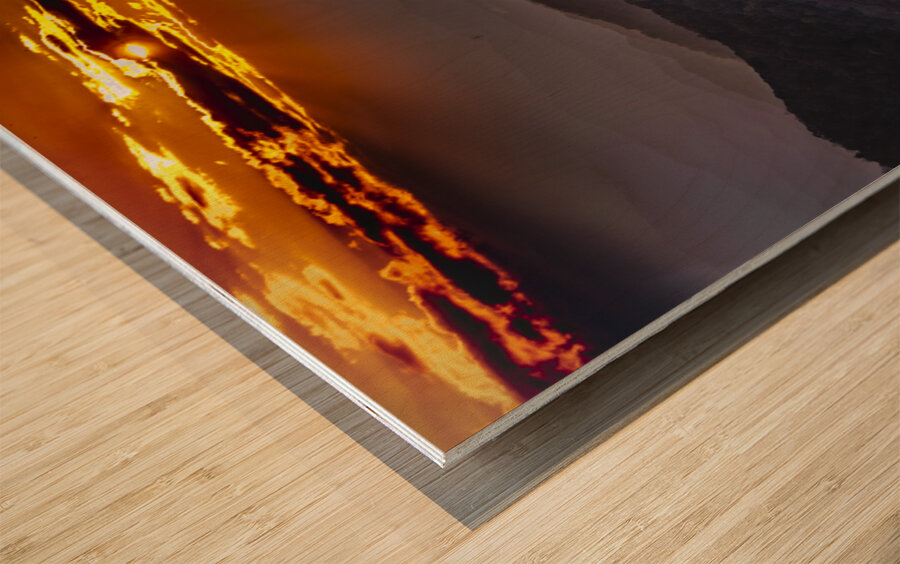 Smoky Mountains Cherokee National Forest Wood print