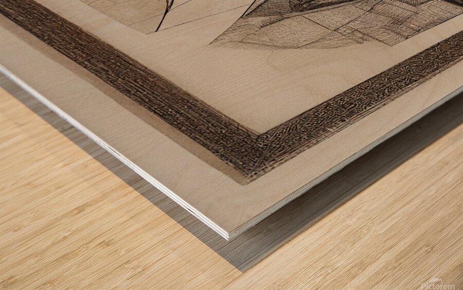 Impossibilities I Wood print