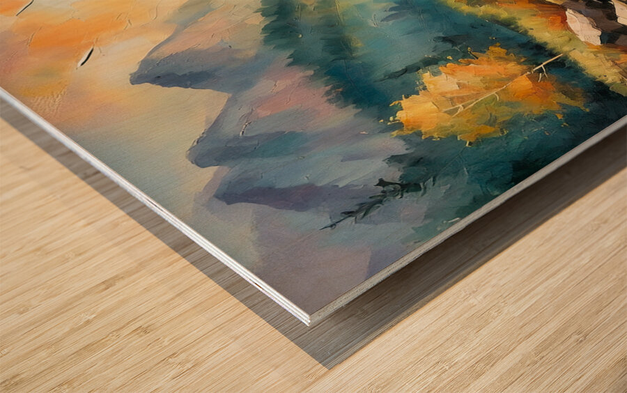 Best Time of Day Wood print