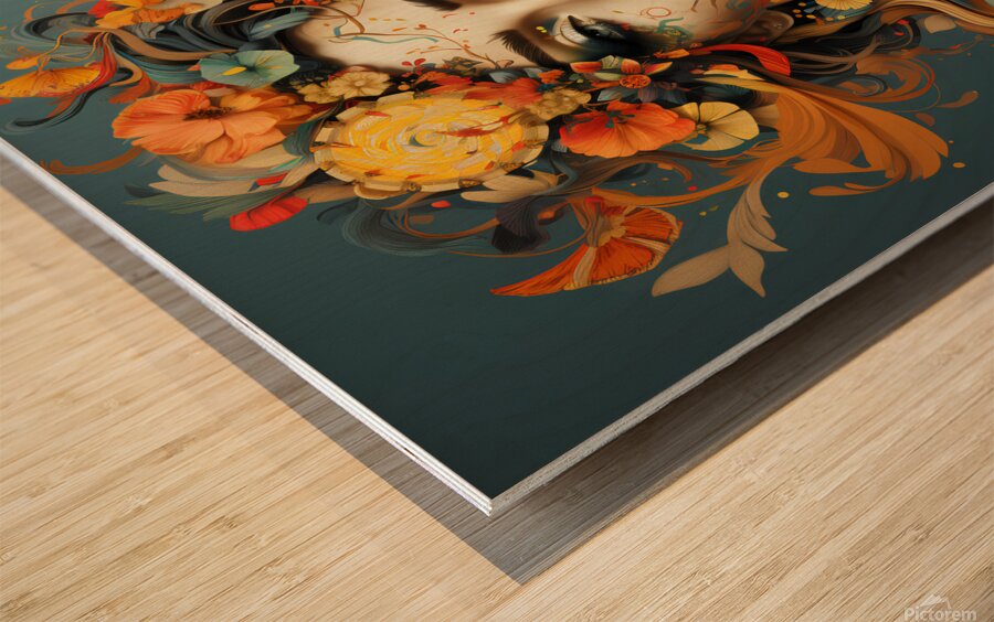 Seraph Art 18 Wood print