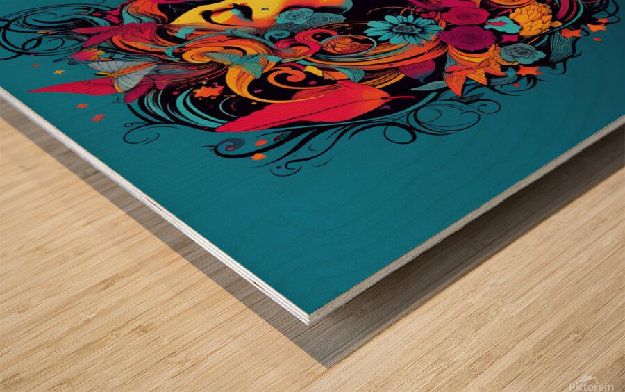 Seraph Art 31 Wood print