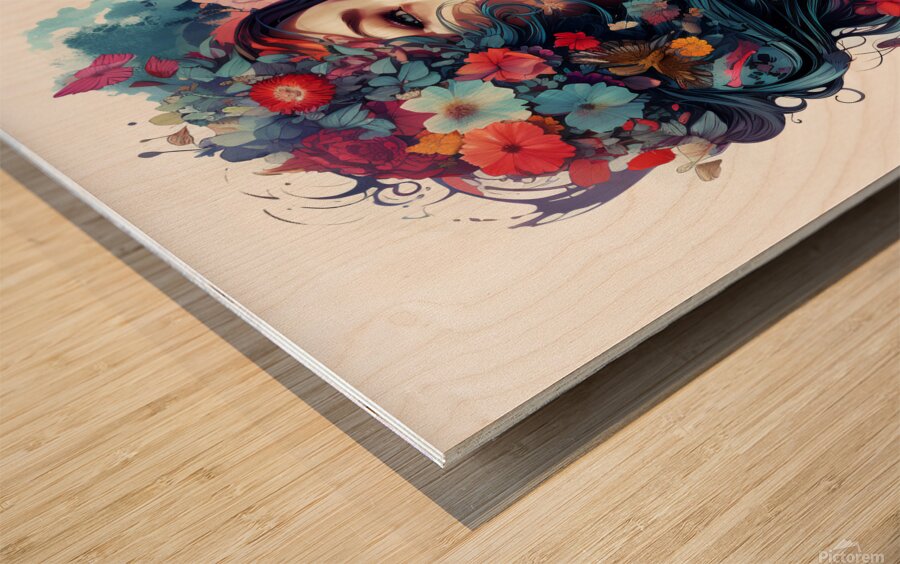 Seraph Art 36 Wood print