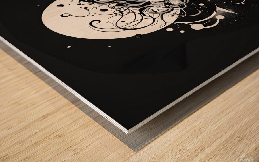 Seraph Art 19 Wood print