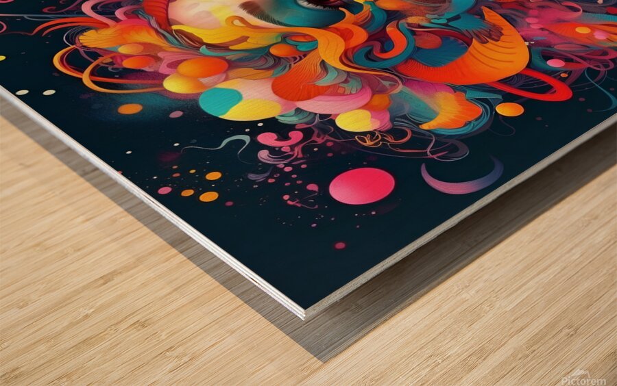 Seraph Art 5 Wood print