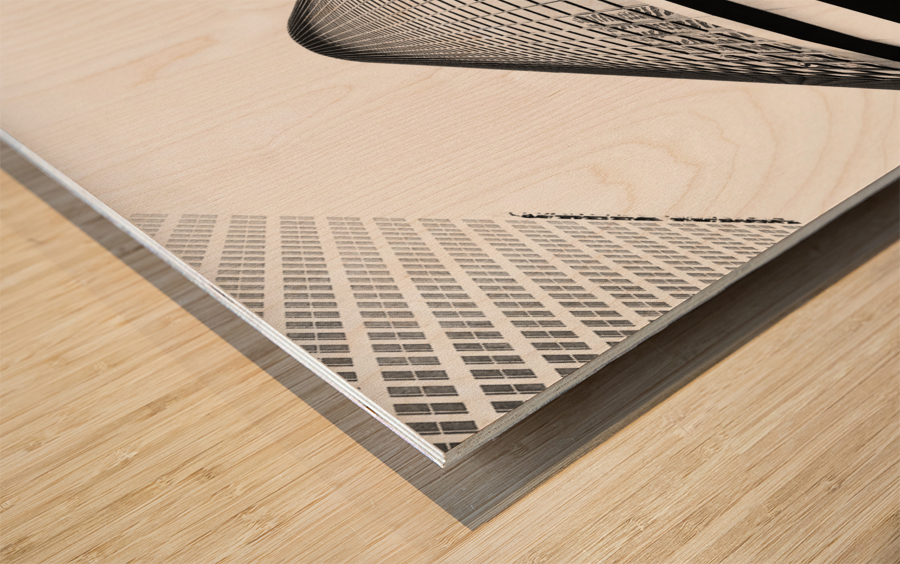 CORPORATE NIGHTMARES III Wood print