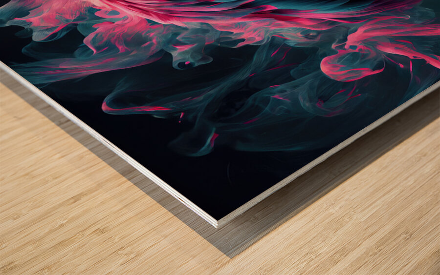 Florissant Flamingo Wood print