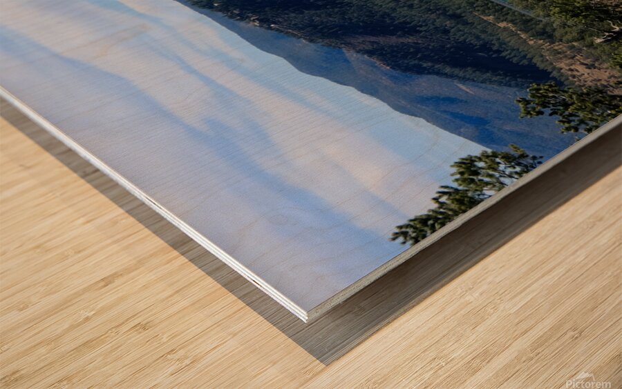 Grindstone Lake Dam in Ruidoso - NM Wood print