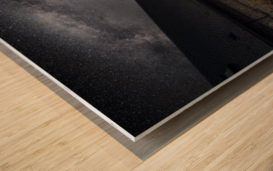 St. Martin  Church of Le Tilleul Wood print