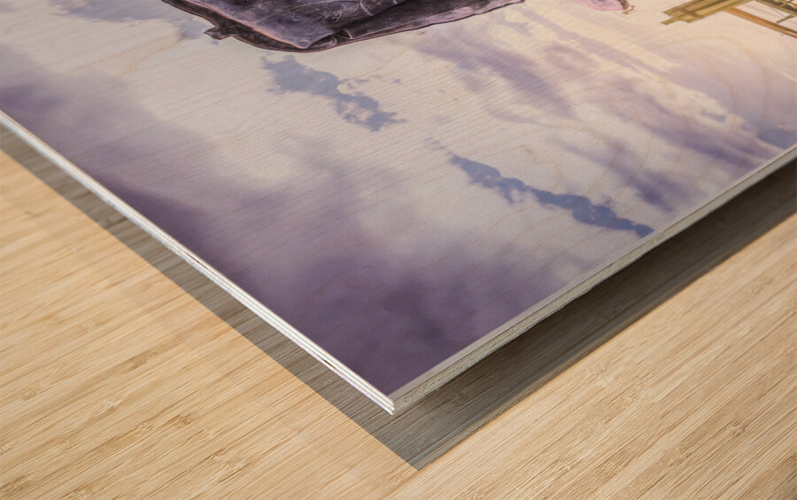 Seamens Memorial Boots Wood print