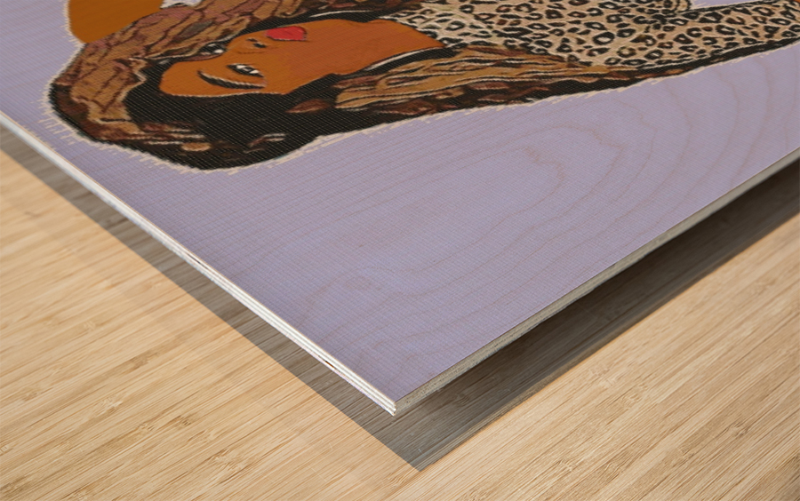 Scintillating Wood print