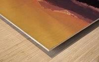Whale Tails In Southeast Below Chilkat Mtns Digital Composite Wood print